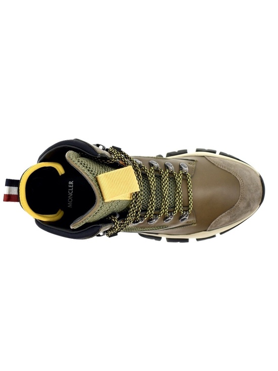 Moncler Men Tristan Hiking Sneaker Boots Brown Size 8 New main image 5